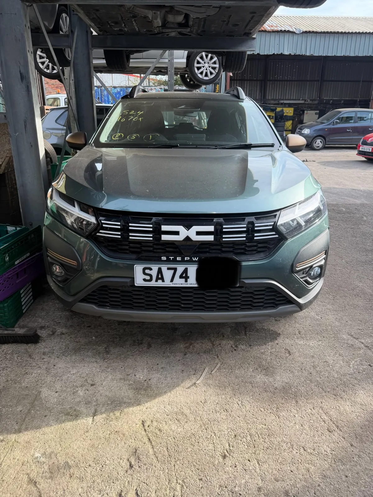 2024 Dacia Sandero Stepway Extreme Tce 1.0 being broken for parts